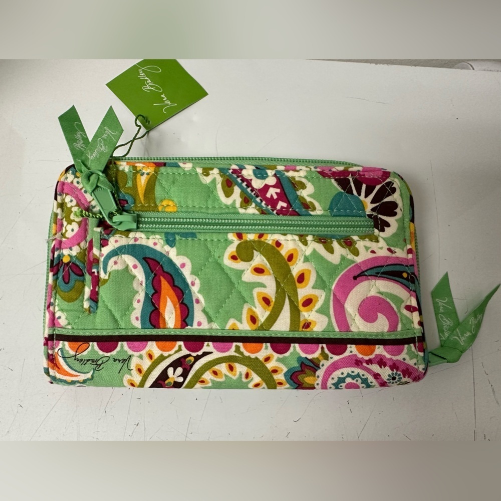 VERA BRADLEY Turnlock Wallet   "TUTTI FRUTTI"   Brand New with tags - Picture 4 of 7